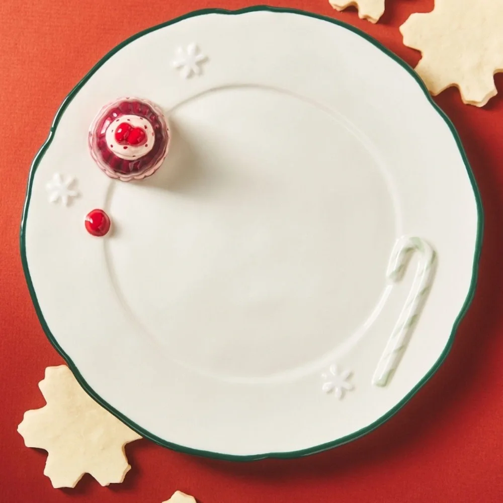 Holifaye Ceramic Stoneware Desserts Plate